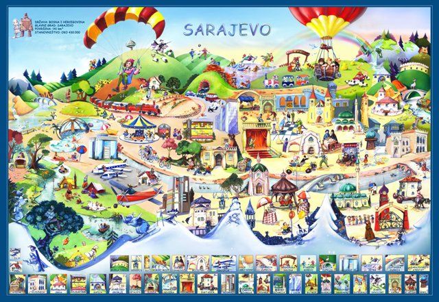 Sarajevo Map